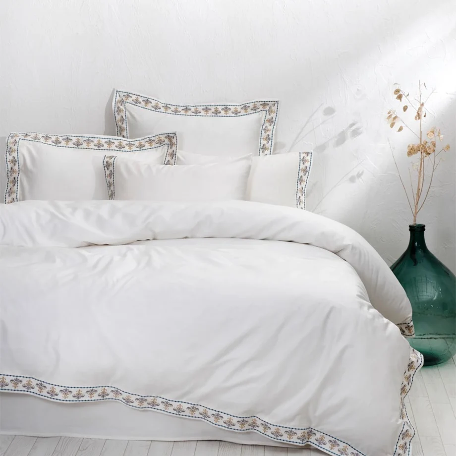 King Size Duvet Cover Set Organic Cotton Satin