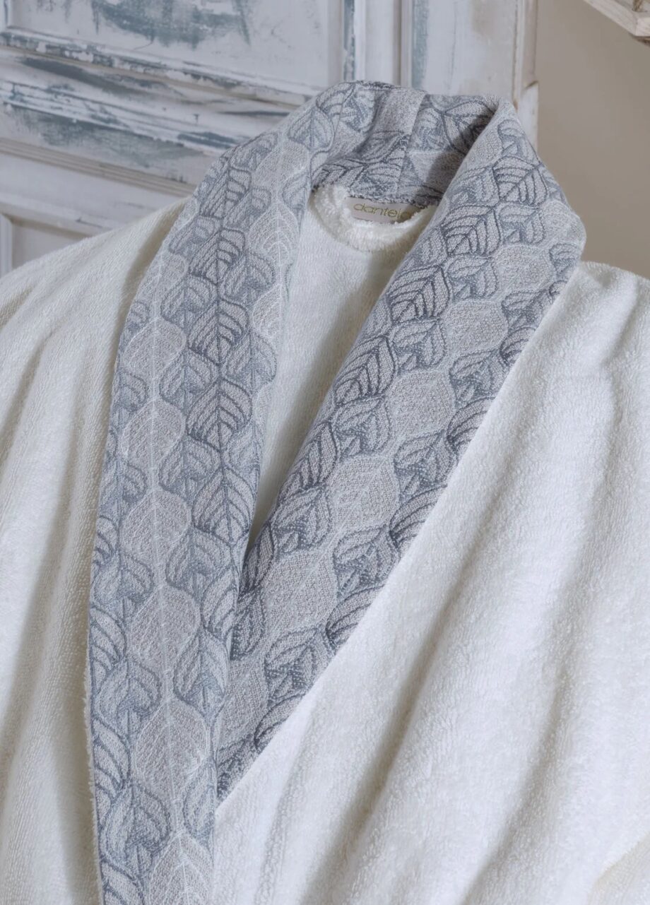 6-Piece Jacquard Cotton Bathrobe Set